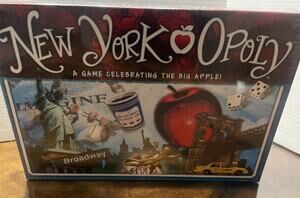 Monopoly - New York Opoly - Celebrating The Big Apple - Brand New Factory Sealed